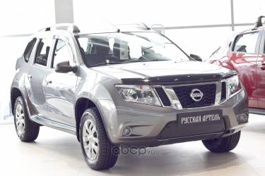 Защитная зимняя заглушка в бампер Nissan Terrano 2014- ZRNTR039702