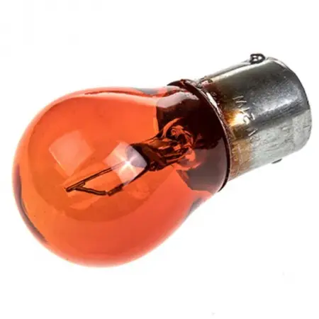 Лампа одноконтактная BAU15s (косые контакты)