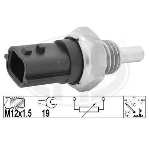 Датчик температуры Logan,Sandero 14- Duster 15- ERA 330922