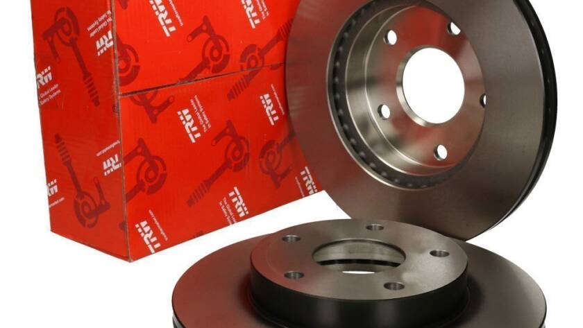 Диск тормозной Duster,Terrano 2.0,(Duster1.6H4M 4WD,2WD Arkana) 280мм 402064151R TRW DF6072 SD3060