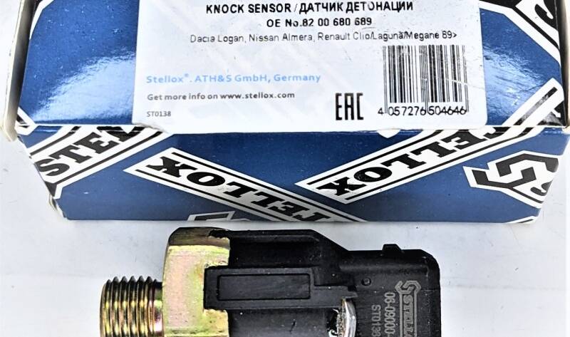 Датчик детонации Largus,Logan,Sandero,Almera,Duster,Terrano 8200680689 0609000SX ESSNS004